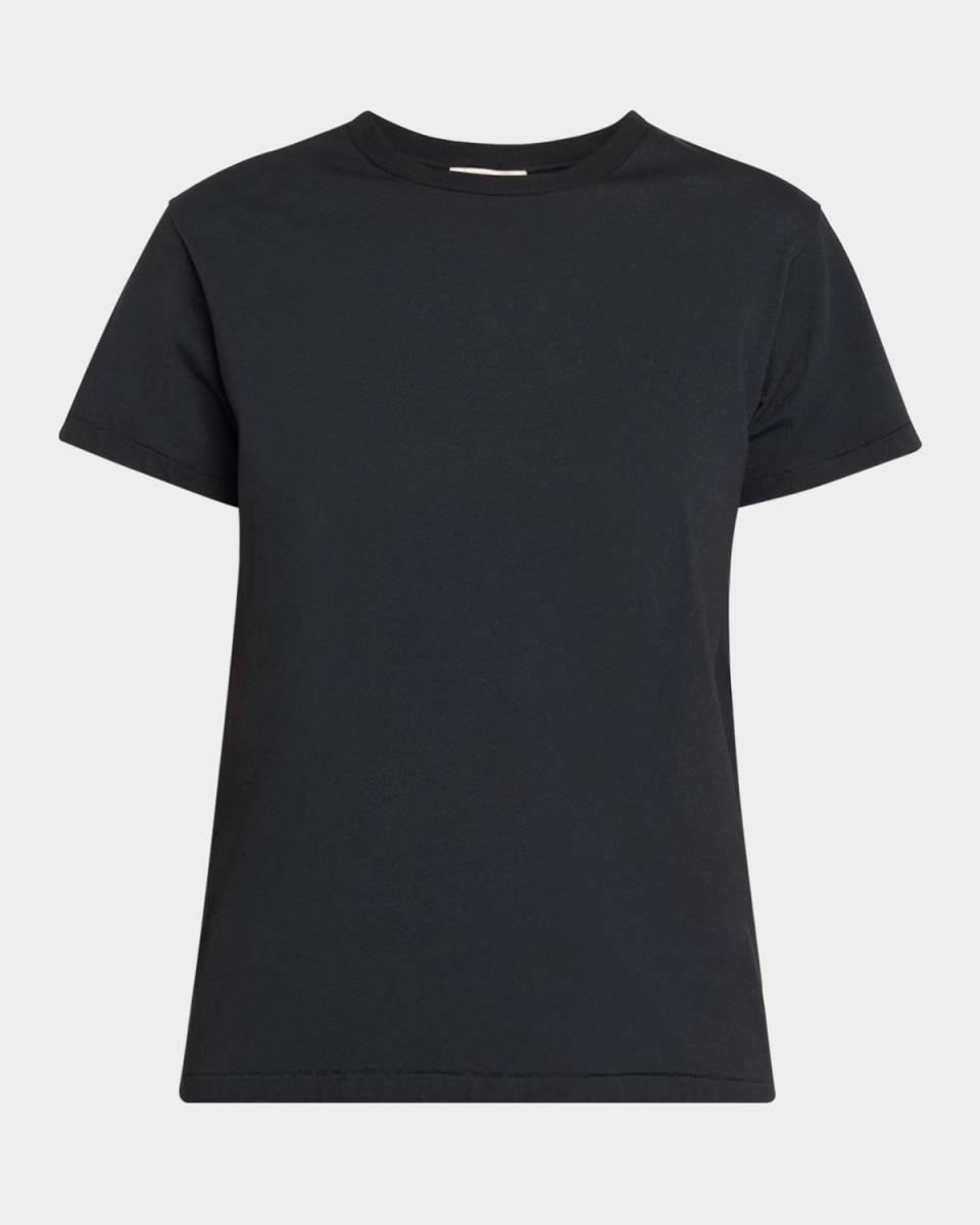 Florie Short-Sleeve Cotton Top